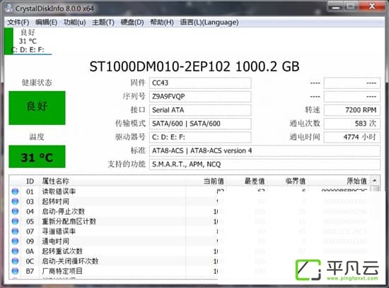 CrystalDiskInfo,硬盘坏道检测工具,CrystalDiskInfo绿色便携版,磁盘检测,磁盘修复,磁盘诊断,硬盘检测,硬盘诊断,固态硬盘检测,固态硬盘跑分,磁盘温度查看,硬盘温度查看,硬盘坏道修复工具,固态硬盘检测,如何检测硬盘,hd tune pro 硬盘检测工具,硬盘检测工具,硬盘修复工具