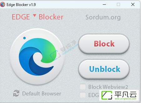 EdgeBlocker,Windows工具,edge浏览器屏蔽,系统管理,edge浏览器